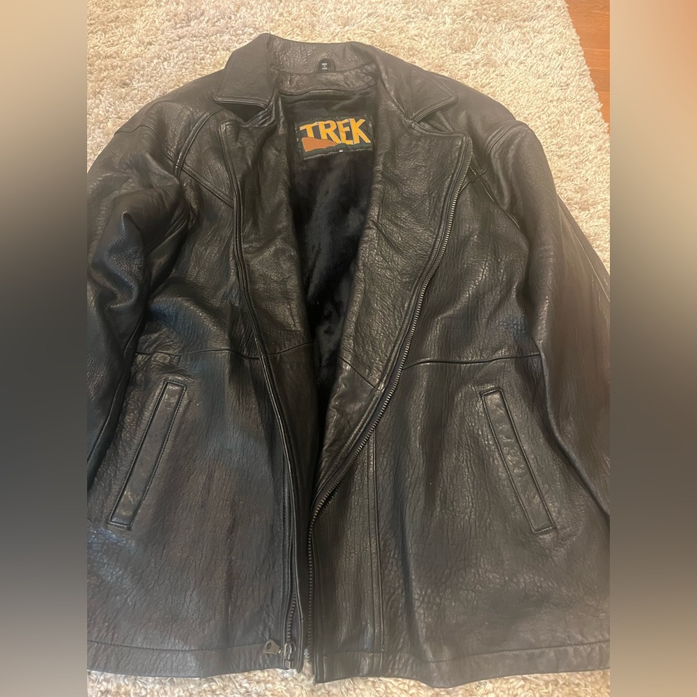 Trek Genuine Leather Jacket Size XL
